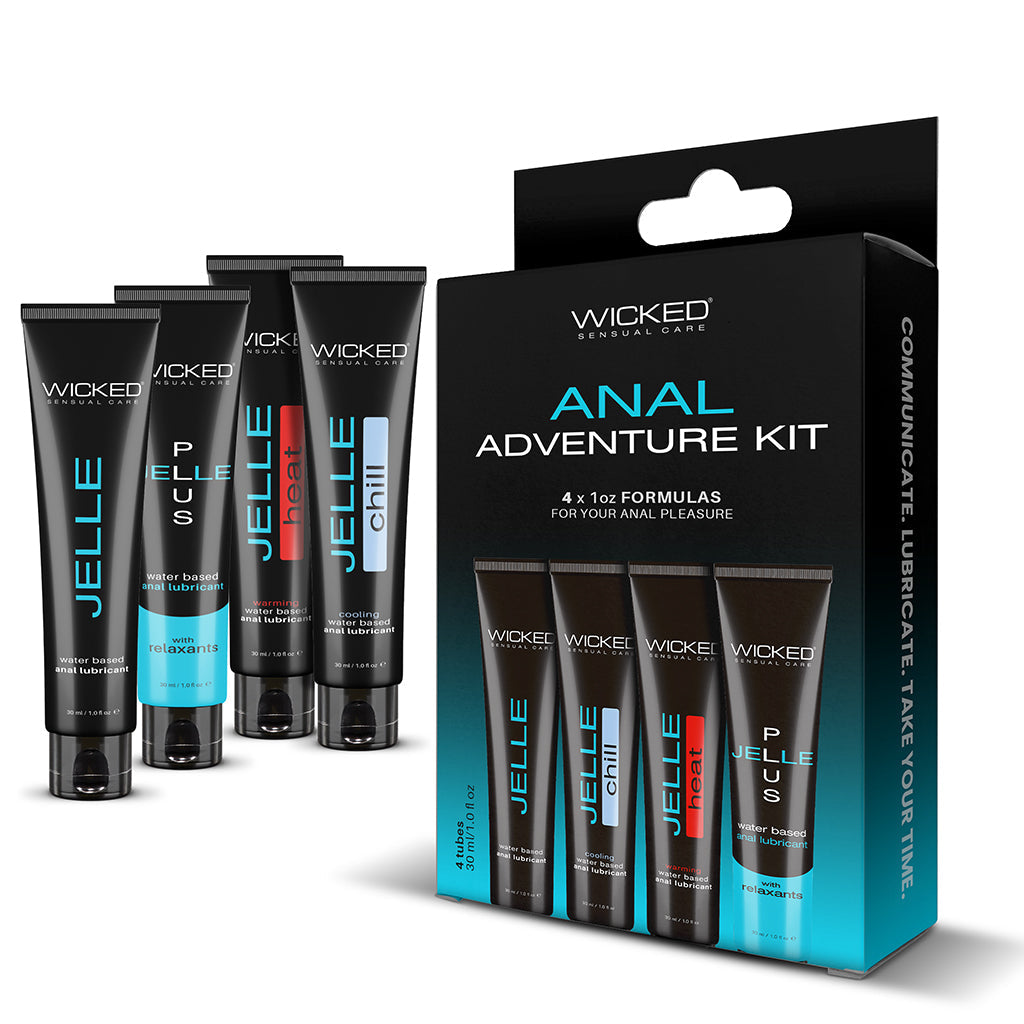 Anal Adventure Kit - 4 Piece Set